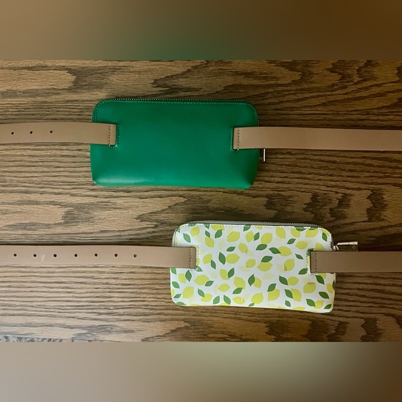 Kate Spade Belt Bag Set of Two, Lemon & Green NWT - Picture 6 of 16
